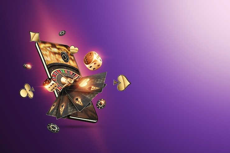 Seorang dealer profesional juragan 4d membagikan kartu di meja Free Bet Blackjack